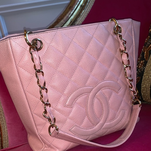 Chanel Caviar Mini Shopper Tote - Picture 6 of 16